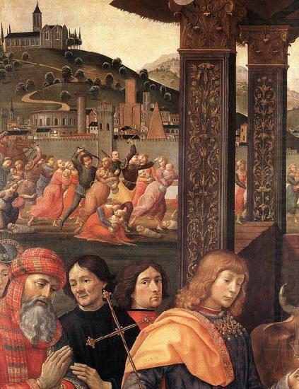 Domenico Ghirlandaio Adoration of the Magi china oil painting image